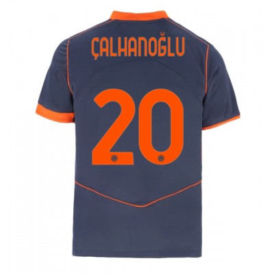 Moški Nogometni dresi Inter Milan Hakan Calhanoglu #20 Tretji 2025-26 Kratek Rokav Moški Nogometni dresi Inter Milan Hakan Calhanoglu #20 Tretji 2025-26 Kratek Rokav